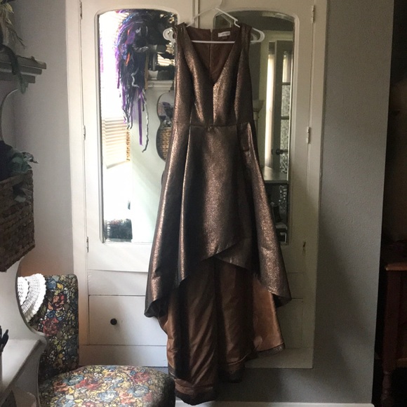 Calvin Klein Dresses & Skirts - Calvin Klein metallic evening dress